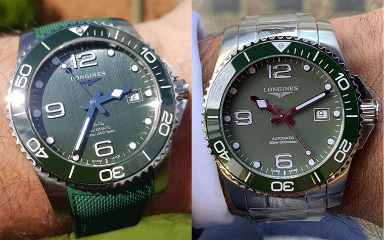 浪琴綠浪鬼定價有5萬和7萬之分 中間差在哪？