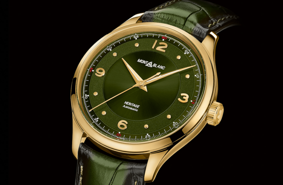 萬寶龍全新傳承系列大三針錶將復古美學、別緻色彩完美融合