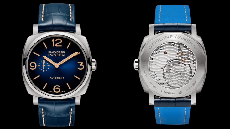 沛纳海以海洋蓝色调为主轴推出全新Radiomir Mediterraneo系列