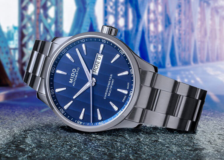 MIDO長青作品Multifort系列推出藍面和煙煤灰面新改款