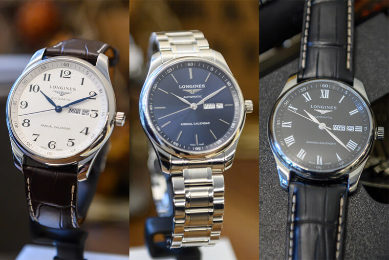 浪琴表巨擘系列年曆錶簡潔優雅又實用 價格更是讓人驚豔