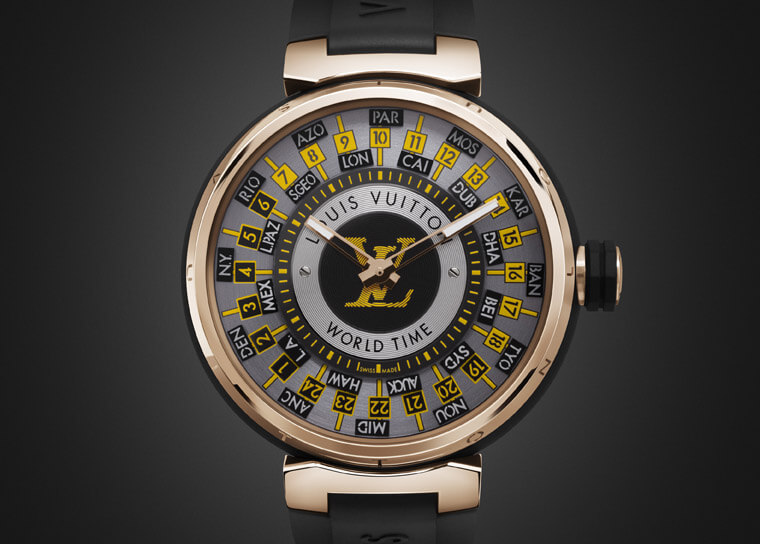 路易威登Tambour新款世界時間手錶融入機場元素看時間好輕鬆