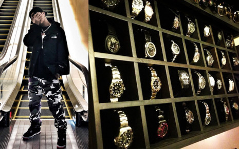 小猪罗志祥手表收藏惊人 RICHARD MILLE、劳力士、PP、AP和沛纳海等他都有