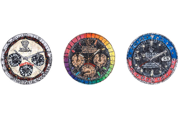 村上隆爱徒Madsaki的劳力士手表画仝超级热门