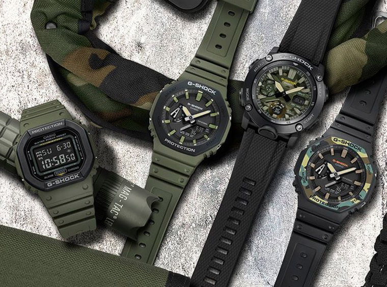 千元預算推薦 G-SHOCK農家橡樹、DW-5600等軍風電子錶