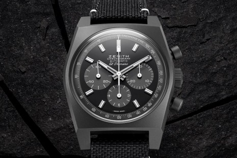 真力时Chronomaster复刻版「暗影」重现早期未市售的手表原型
