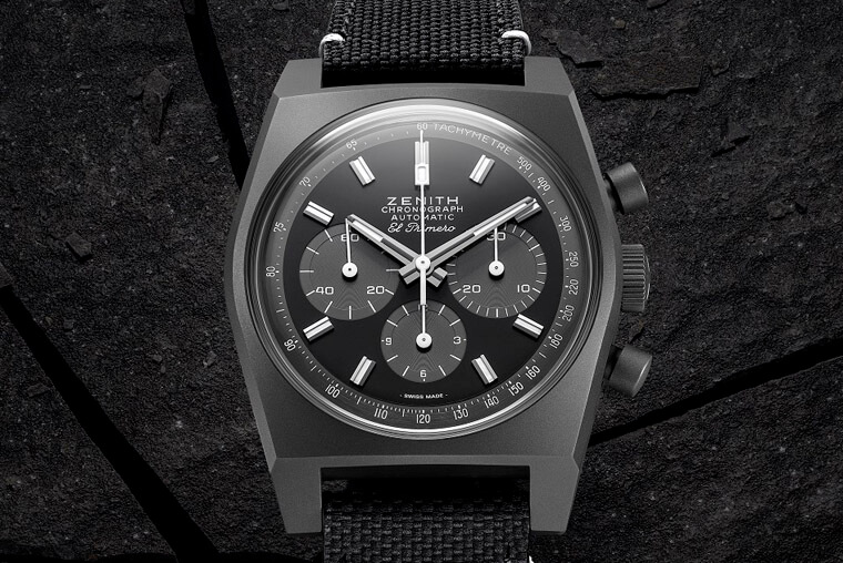 真力时Chronomaster复刻版「暗影」重现早期未市售的手表原型