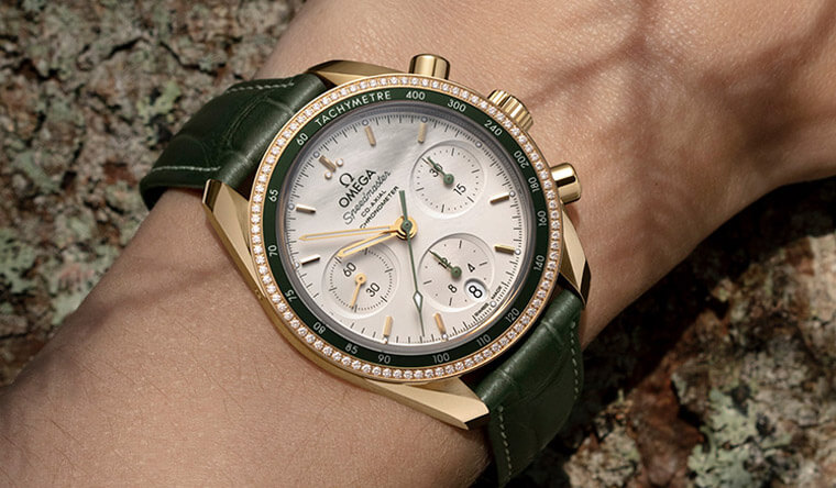 歐米茄超霸38毫米計時錶增添18K金款式展現更高貴奢華的況味