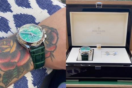 愛爾蘭拳王Conor McGregor剛入手超稀有PP綠面大複雜錶