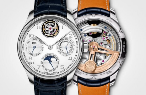 IWC葡萄牙系列将万年历与陀飞轮两大复杂功能合为一体