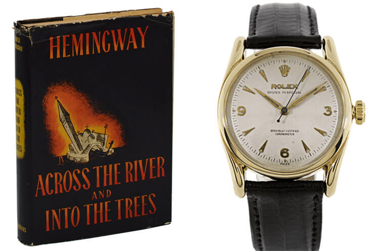海明威、村上春树等知名文学家曾在作品裡提到高级手表