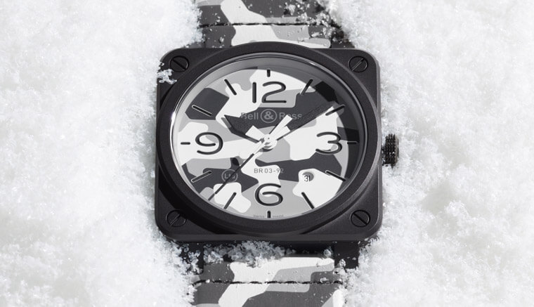 柏萊士BR03-92 White Camo以雪地迷彩設計詮釋時尚軍風