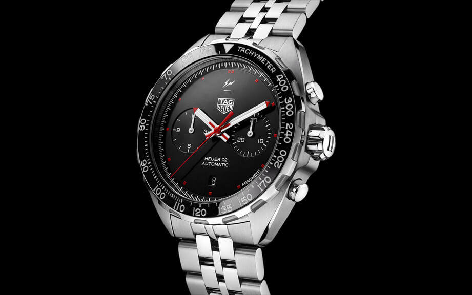 泰格豪雅與Fragment Design主理人藤原浩合作推出第二款限量聯名計時錶