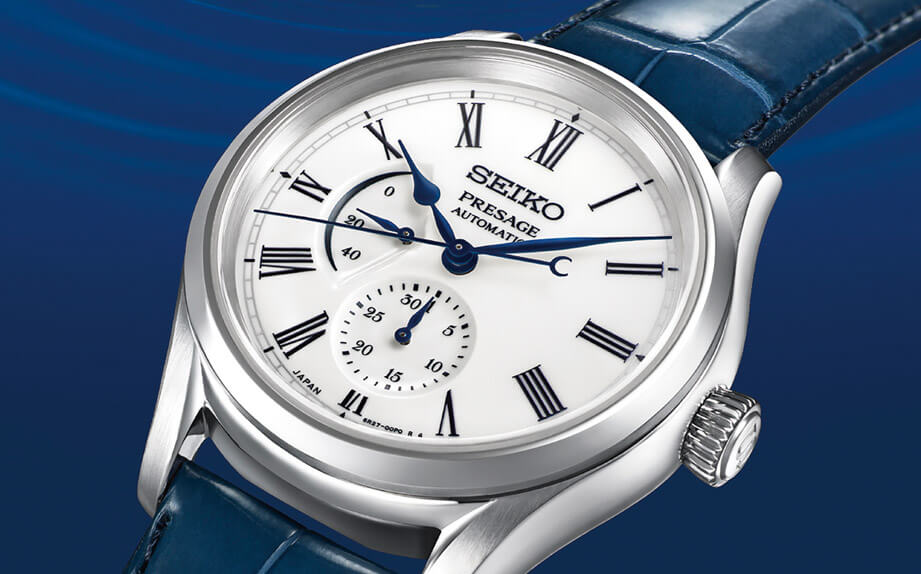 SEIKO Presage有田燒面盤手錶推出第二彈水月主題