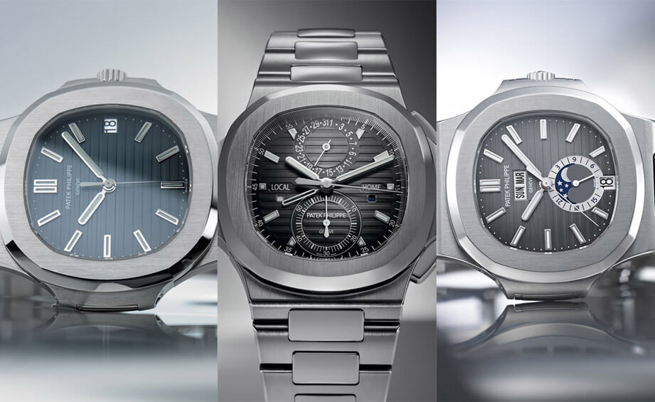 除了5711之外 百達翡麗Nautilus金鷹系列男錶還有哪些款式