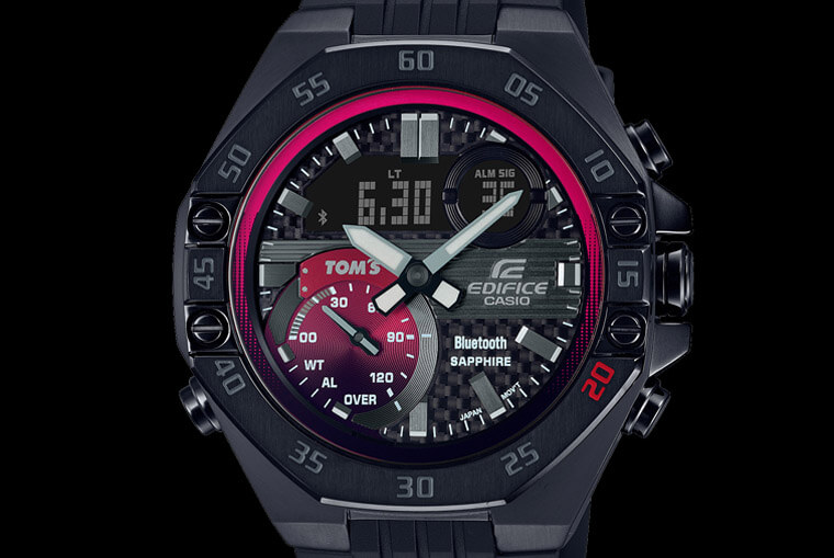 卡西歐EDIFICE 20週年再推紀念錶 新款與超級方程式TOM'S車隊聯名