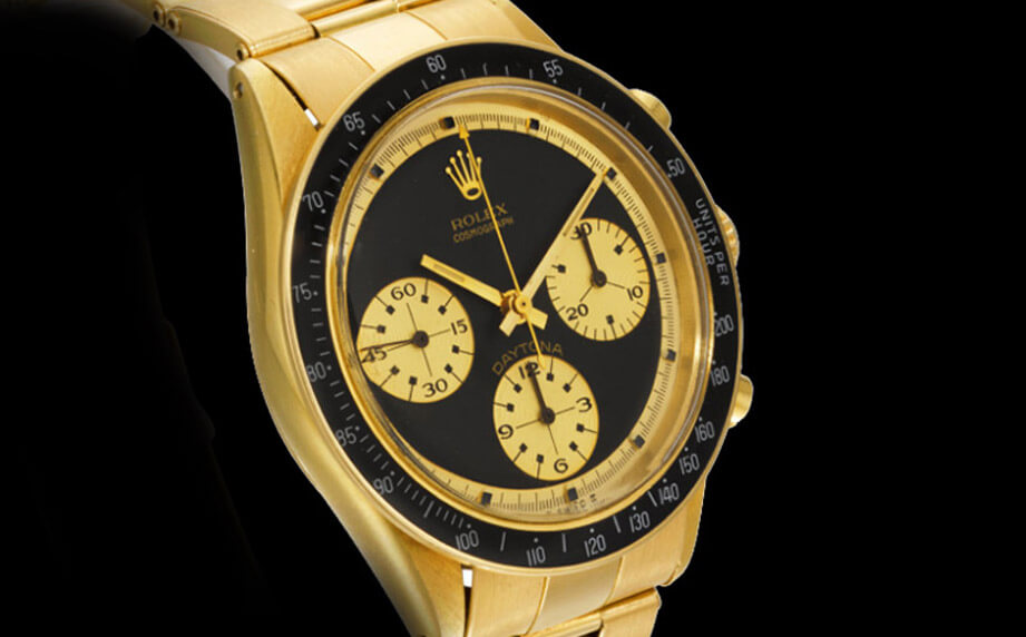 劳力士「圣杯」Daytona Paul Newman黄金版风光落槌价格创新高！