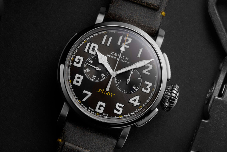 真力时Pilot系列不锈钢新作再现20世纪初飞行表复古精髓