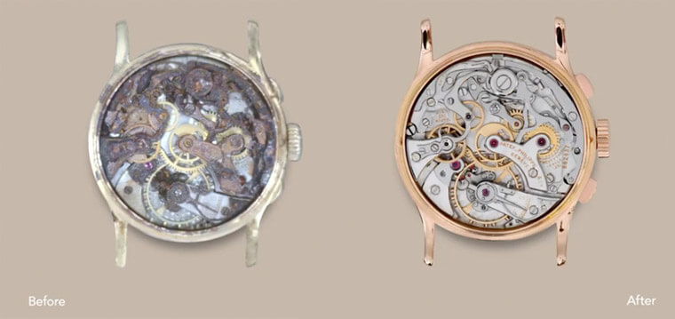 PP大秀修錶神技，無論多老都能回春