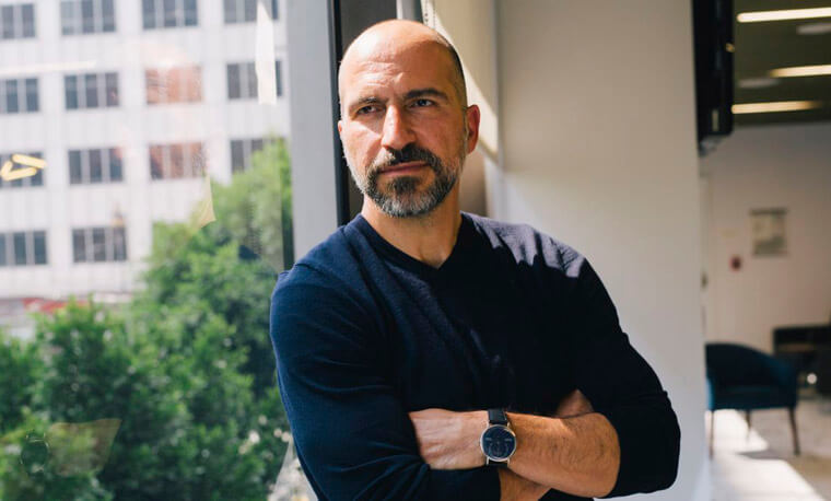 靠Uber Eats席捲全球的Dara Kosloshahi 俐落个性看手表就知道