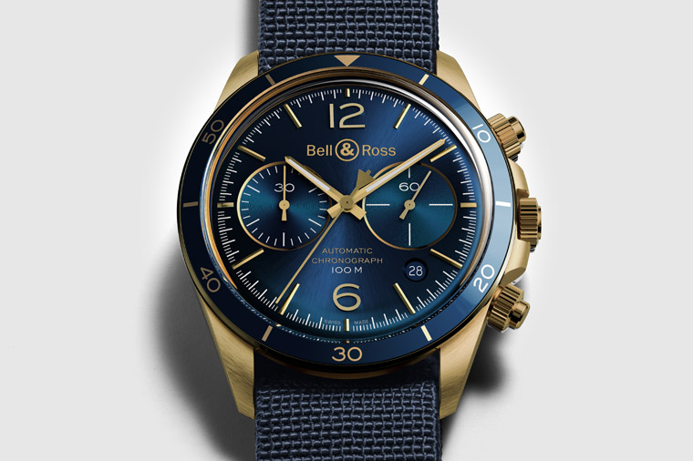 柏莱士圆壳BR V2系列推出代表海洋主题的青铜计时码表