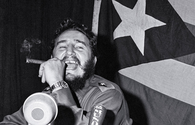 古巴狂人卡斯楚也是勞力士迷 戴錶方式很不一樣