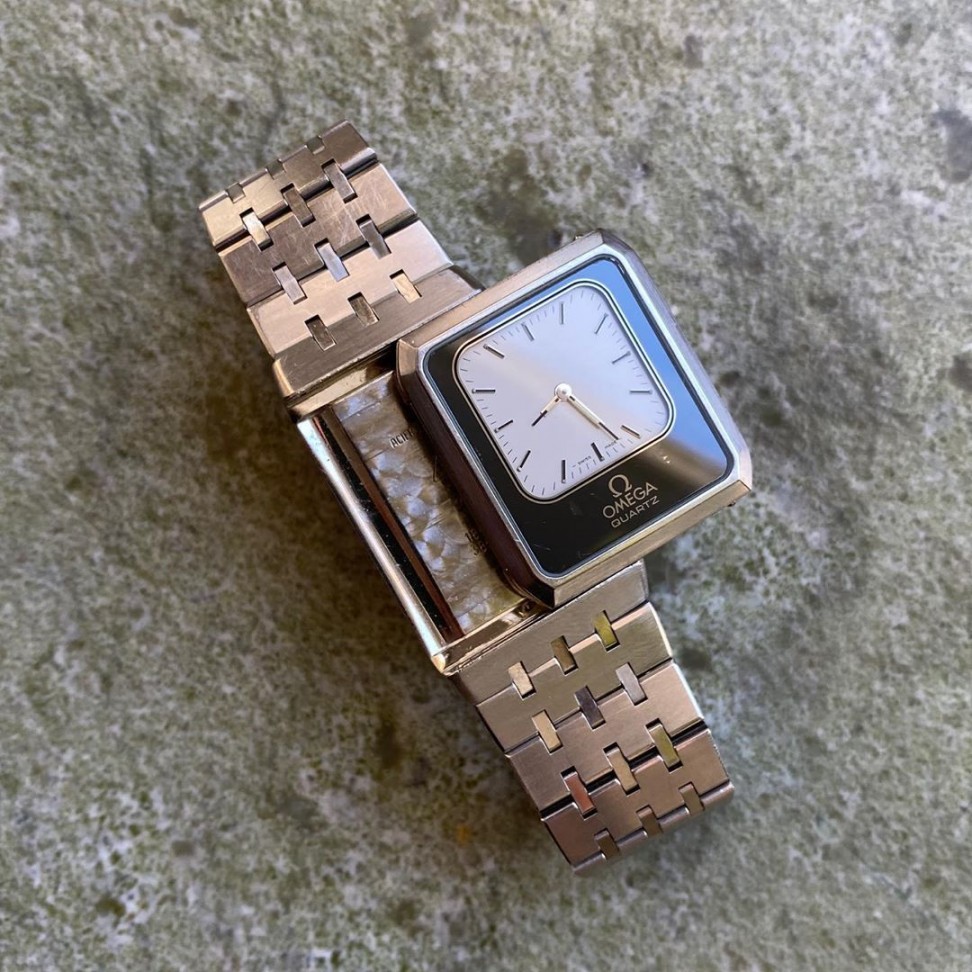 [七月钟表怪谈] 欧米茄翻转运动表，当年价格海马的3倍