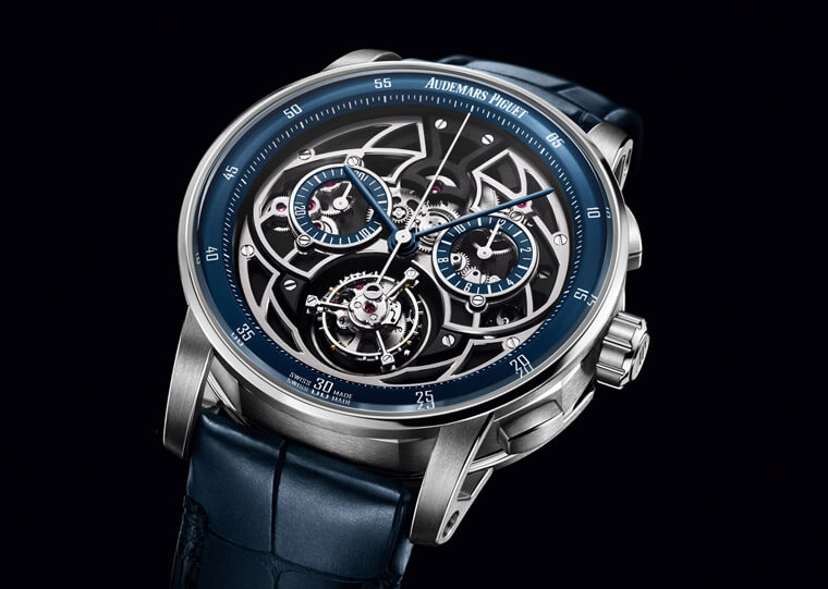 CODE 1159新作是AP第一款结合飞行陀飞轮和计时功能的突破尝试