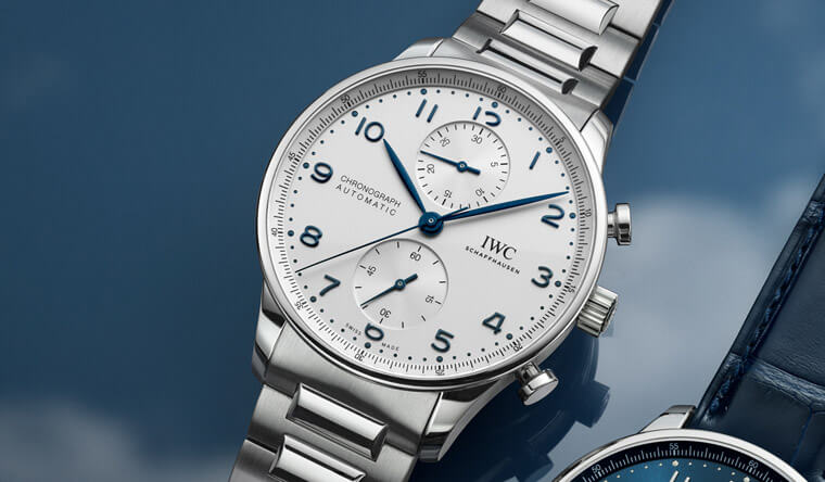 第一次看到搭配金屬鍊帶的葡萄牙計時錶