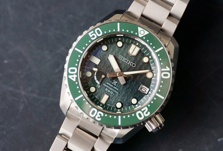 20萬以內潛水錶推薦 SEIKO LX Line綠水鬼面盤很特別又是限量款
