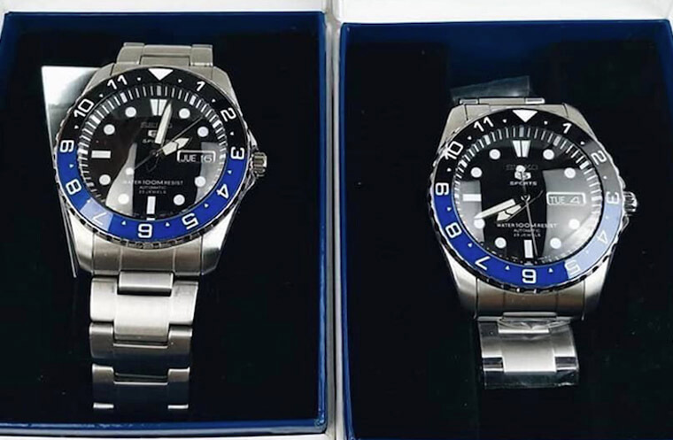 SEIKO 5有出蓝黑圈吗?而且还是陶瓷材质
