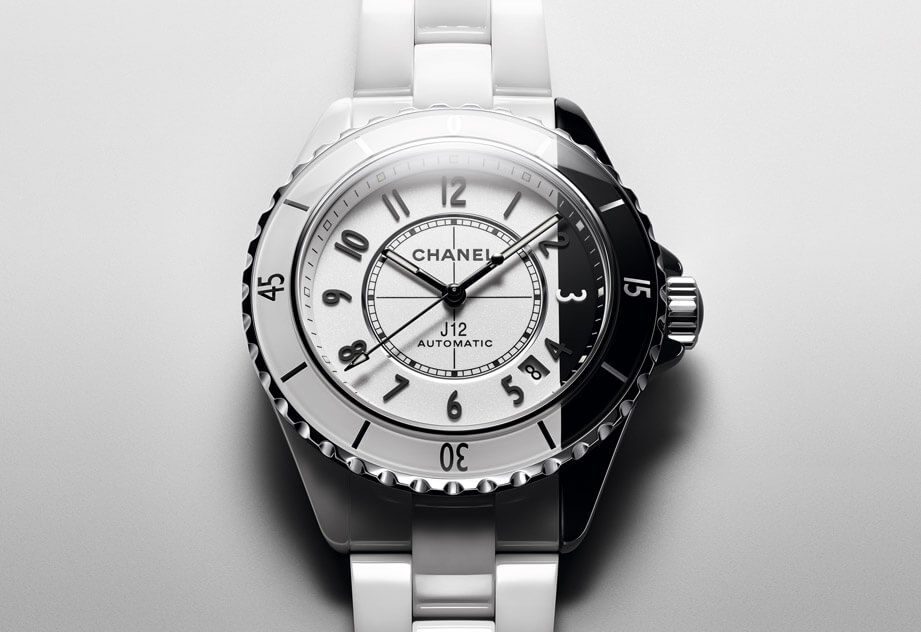 2020香奈兒陶瓷熱門錶之一 ：黑白雙色 J12 Paradoxe