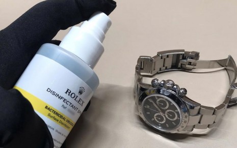勞力士也有做防疫消毒液？！網求哪裡買的到