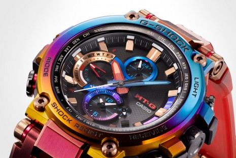 G-SHOCK MT-G新款終於要上市 電鍍彩虹錶殼帶獨特設計靈感