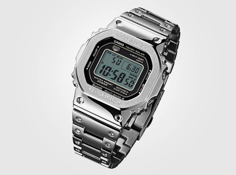 キムタク着CASIO G-SHOCK GMW-B5000D-1JFフルメタル私物 - 腕時計 
