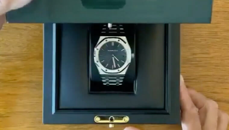 AP皇家橡樹不鏽鋼大三針開箱