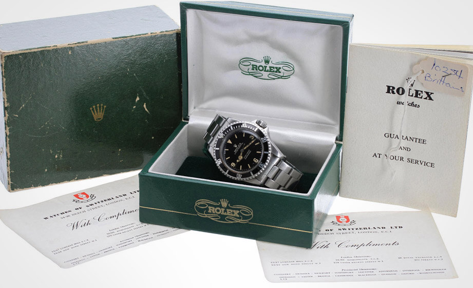 一支像Explorer的古董水鬼拍賣以原價2700倍成交