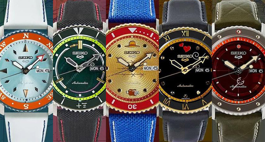 SEIKO入门机械表再推联名「海贼王」