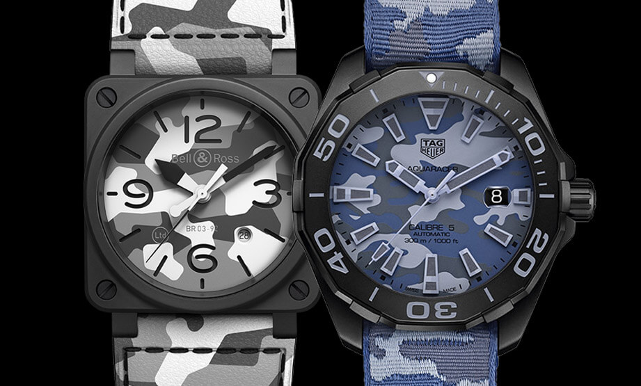 10萬元推薦迷彩軍風運動錶