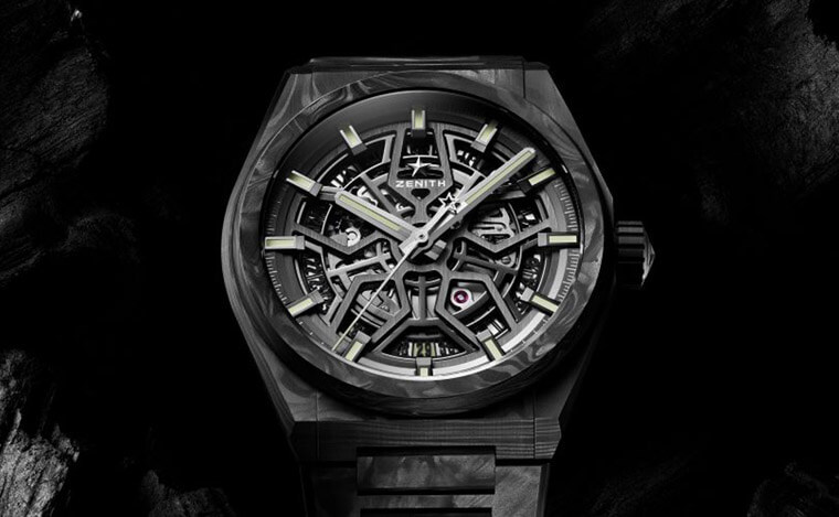 重量是钛金属款的一半 真力时DEFY Classic Carbon轻到一个新境界