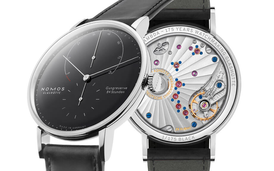 NOMOS 175年最值得推薦的紀念錶Lambda