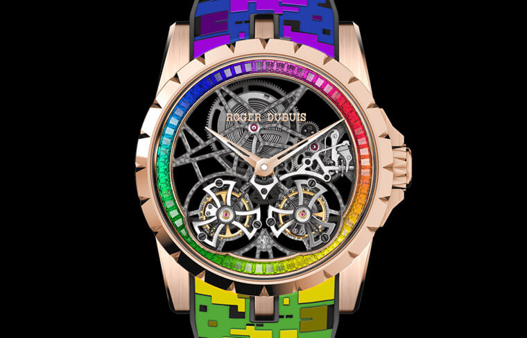 罗杰杜彼首见彩虹圈陀飞轮！ 限量1只要价千万销售方式超特别