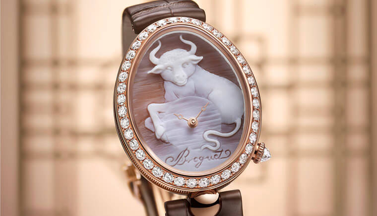 宝璣继Classique系列后再推那不勒斯贝壳浮雕牛年生肖表