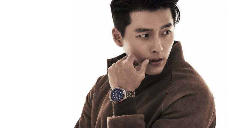 韓國歐爸玄彬佩戴海馬潛水300米出任歐米茄大使