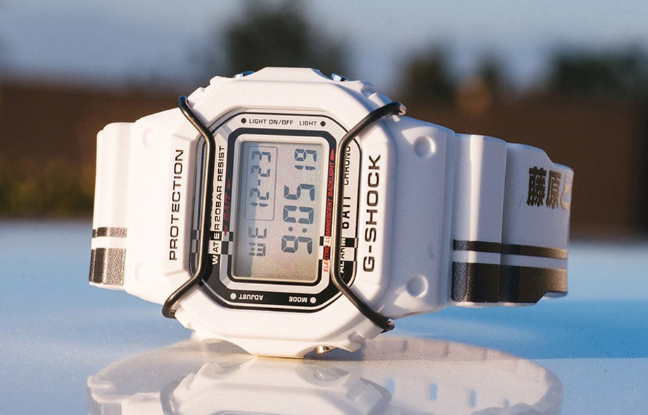G Shock 头文字d 特别版 让人想起藤原家的ae86 世界腕表world Wrist Watch