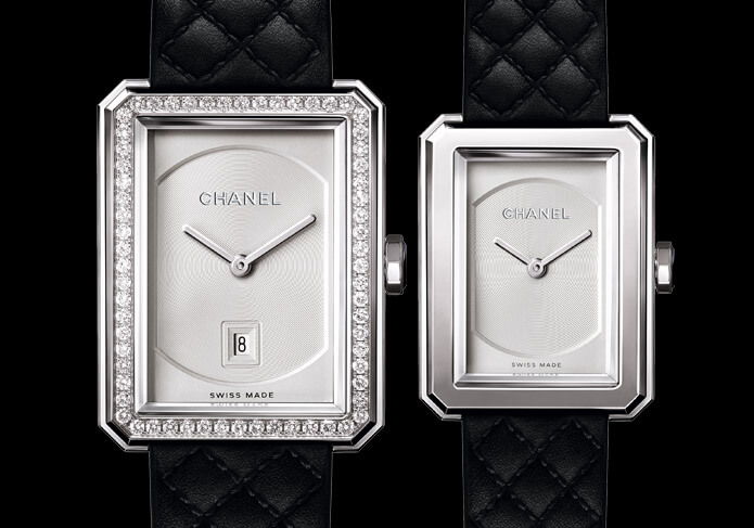 香奈儿Boy．Friend表壳、面盘和表带都结合新元素惊喜亮相