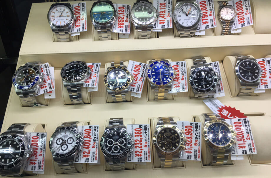 日本十年來最暢銷勞力士排行榜Top 10