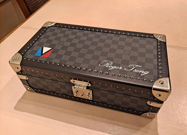 鐘錶達人開箱路易威登致贈珍貴LV硬箱錶盒