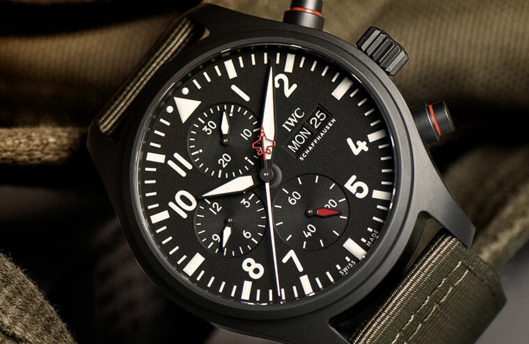 30萬飛行計時錶推薦 IWC話題材質組合Top Gun手錶