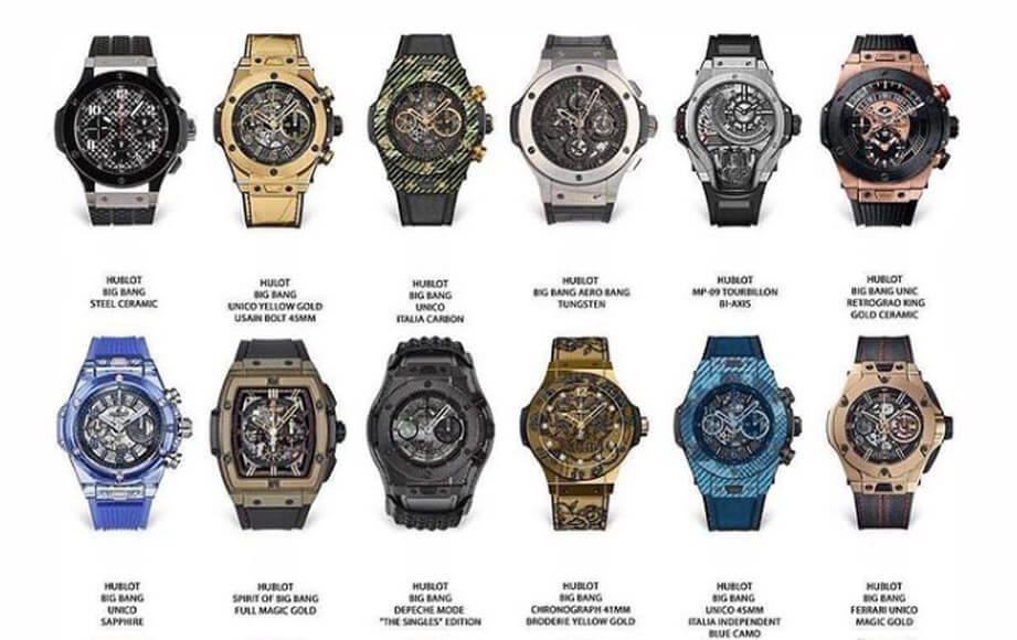 HUBLOT宇舶話題聯名款大集合
